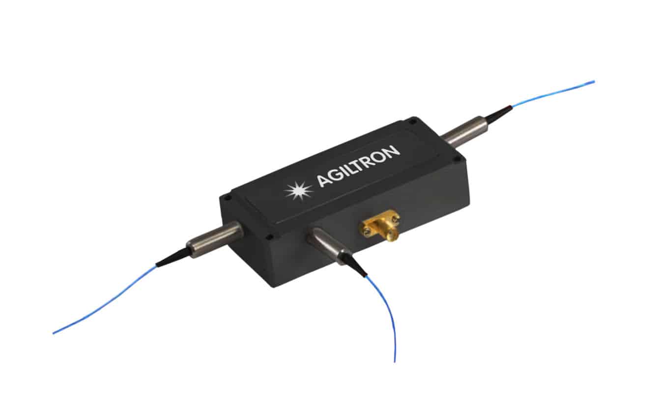 Fiber Coupled Double Pass Acousto-Optic Modulator — up to 200MHz 1 Fiber Coupled Double Pass Acousto-Optic Modulator — up to 200MHz