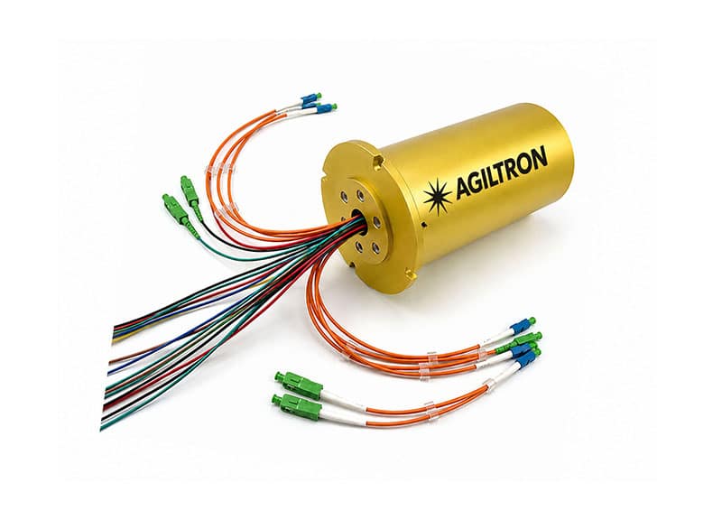 Fiber Optic+Electric Slip Ring — 2 Channel 1 Fiber Optic+Electric Slip Ring — 2 Channel